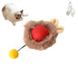 1/2PCS Interactive Cat Toys Ball Auto Electric Rolling Ball Toys for Cats/Kitty Pets Smart Automatic Teaser USB Rechargeable