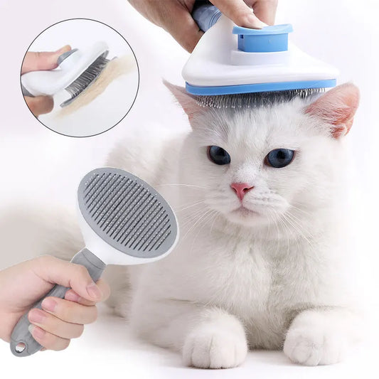 Pet Hair Brush Cat/Dog Comb Grooming Care Cleaning Needle Brush Stainless Steel Comb Long Hair Pets Dogs Cats Accessories